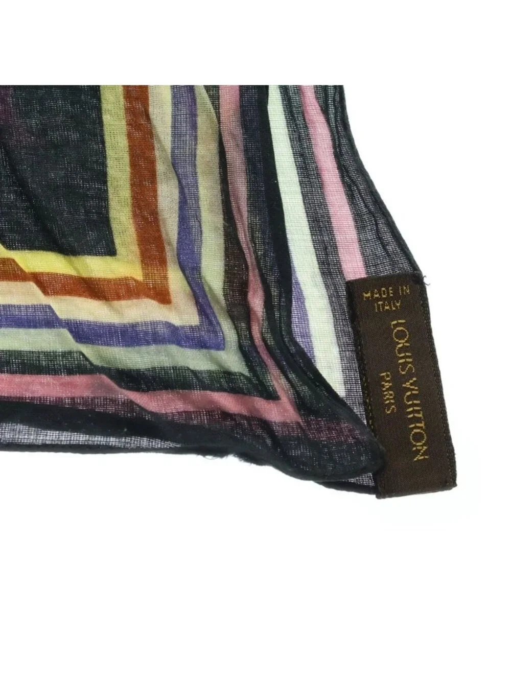 Louis Vuitton Monogram Multicolor Cotton Scarf Bandana